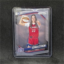 Panini 2025 Prizm WNBA Rookie Variation Sonia Citron RC #148 Washington Mystics