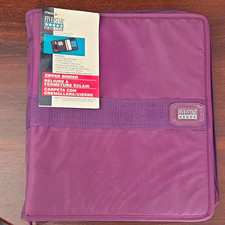 1991 Mead Five Star First Gear Purple Nylon Z...