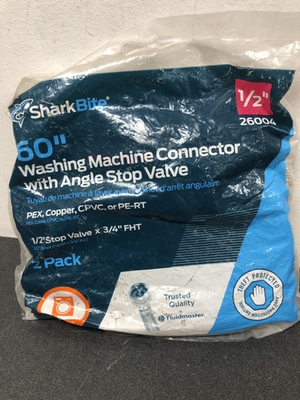 #ad Sharkbite 26004 1 2quot; Push to Connect x 3 4quot; FHT Brass Washer Install Kit $42.36
