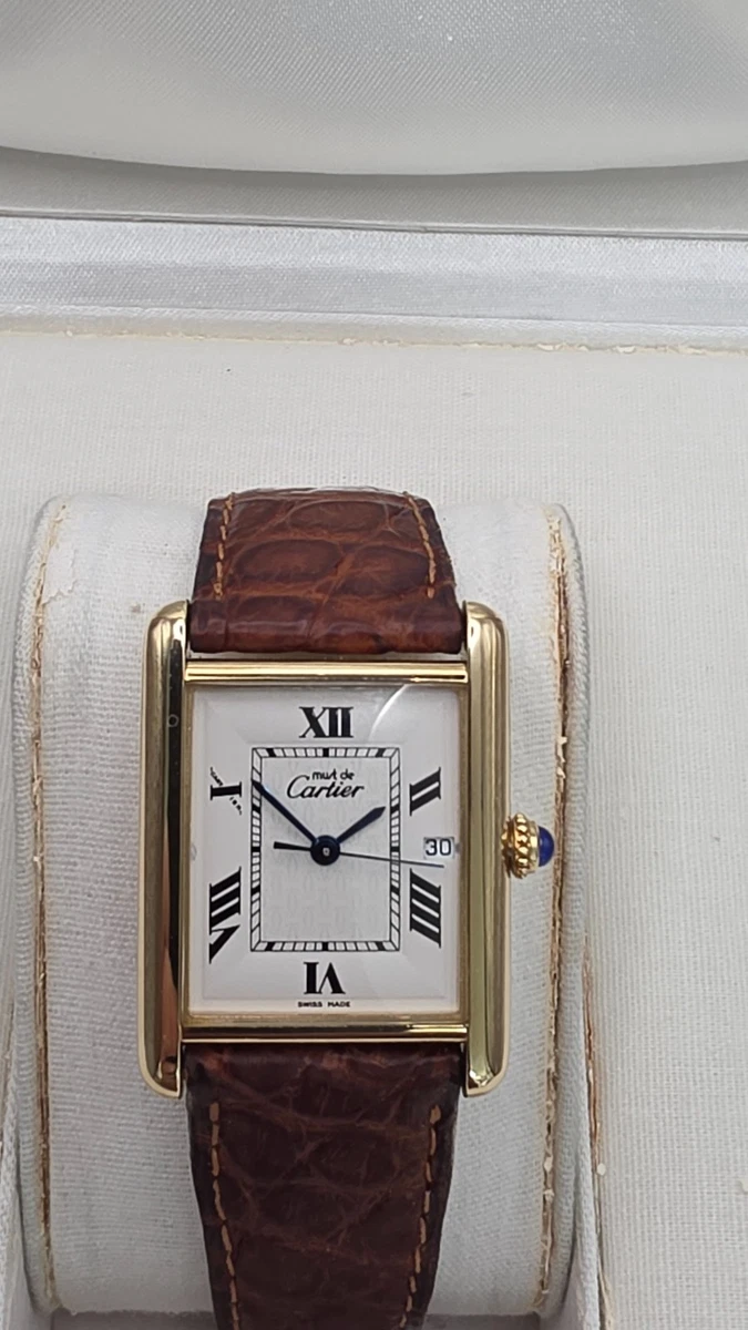 Cartier Tank - 33 mm, Yellow Gold for sale | eBay