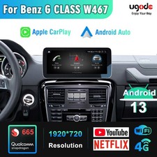 10.25" Android TouchScreen CarPlay F&uuml;r Mercedes G Klasse W463 G63 G65 Autoradio