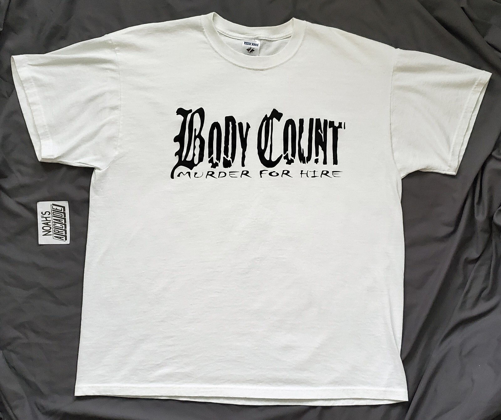 Original Body Count Murder 4 Hire Tour XL Shirt Ice T… Gem