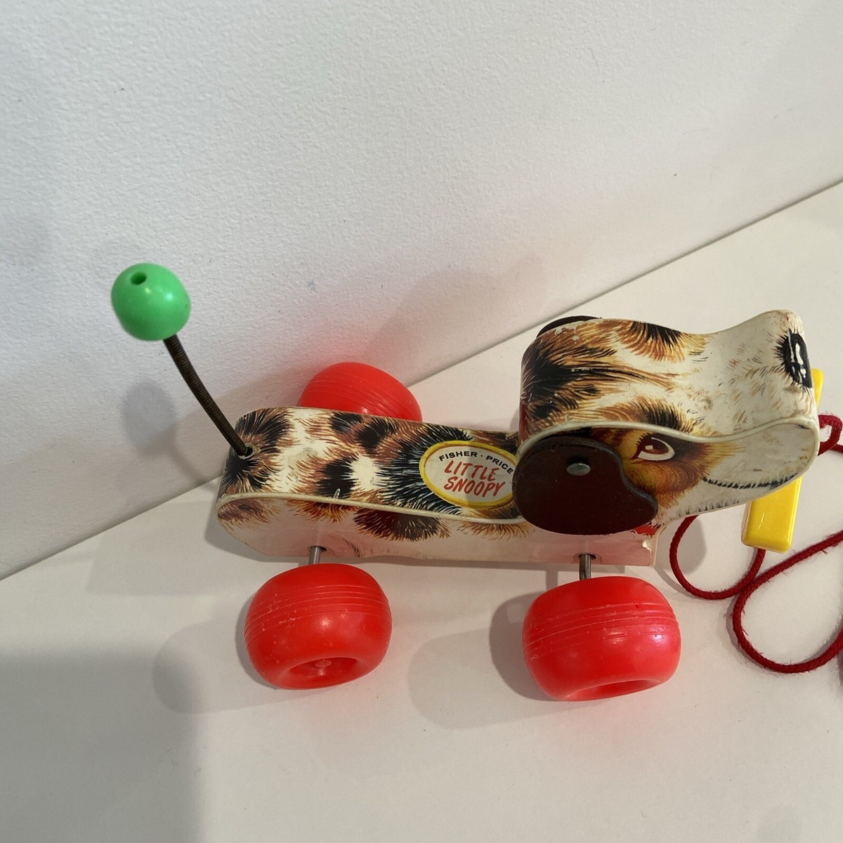 ビンテージ　FISHER PRICE SNOOPY 1961 USA vintage】FISHER PRICE SNOOPY – 雑貨屋ポッポ