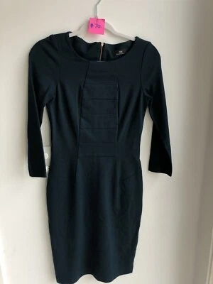 coast dark green dress