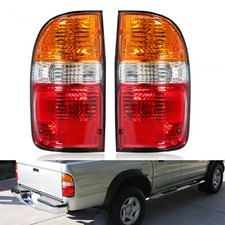 Pair For Toyota Tacoma 2001-2004 Left Right Rear Tail Light Assemblies Wbulbs