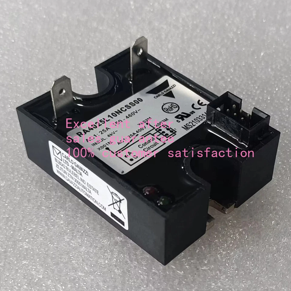New In Box CARLO GAVAZZI RA4025L10NCSS00 Solid State Relay US Free tax - Bild 2 von 2