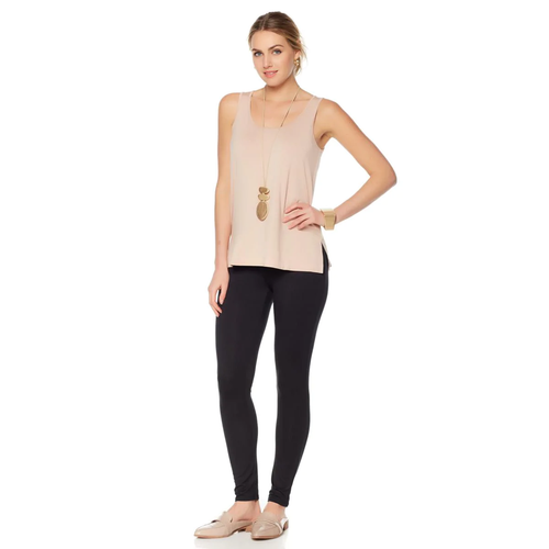 WynneLayers Essential Stretch Layering Tank (602747A-K-8) 3X, Sand - Picture 4 of 9