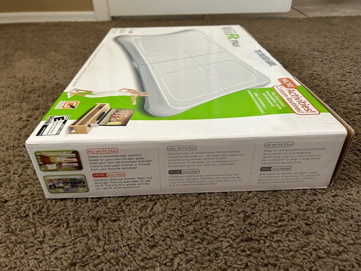 Wii Fit Plus Game Nintendo Wii Exercise Fitness Lose Weight 45496901707