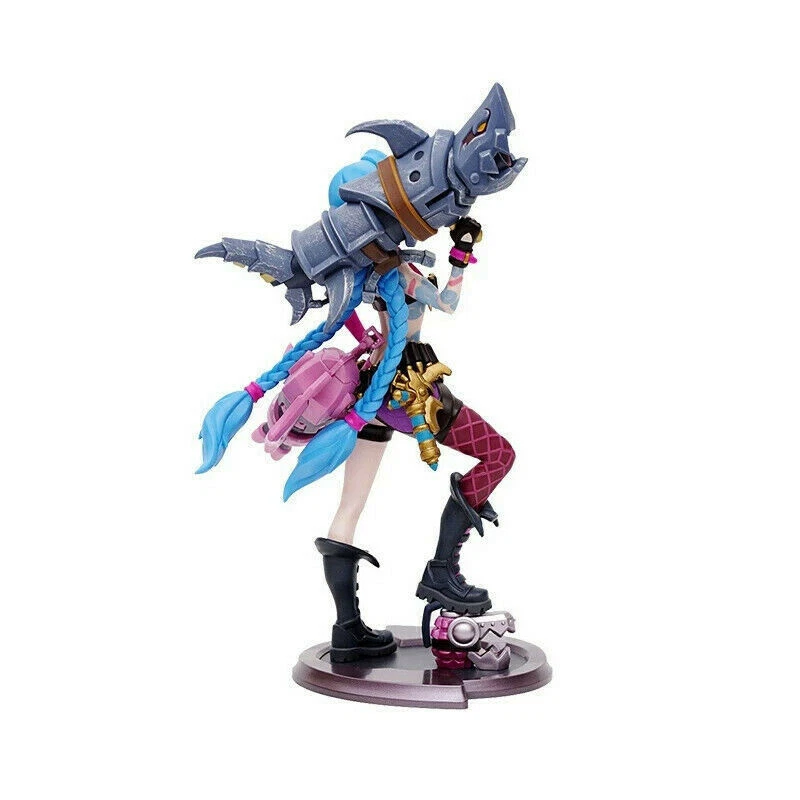 League of Legends LOL Jinx Statue PVC Figure Model In Box Official Collectibles - Image 4 of 4