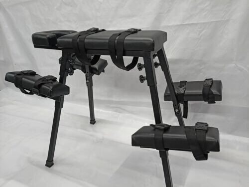 Spanking Bench BDSM Portable Flogging BDSM Furniture Bench Wine Color - Picture 1 of 9