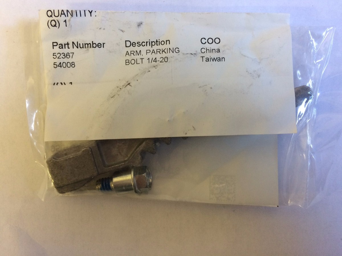 New OEM Hydro Gear 70865 Brake Arm Kit 52367, 54008 Toro Time