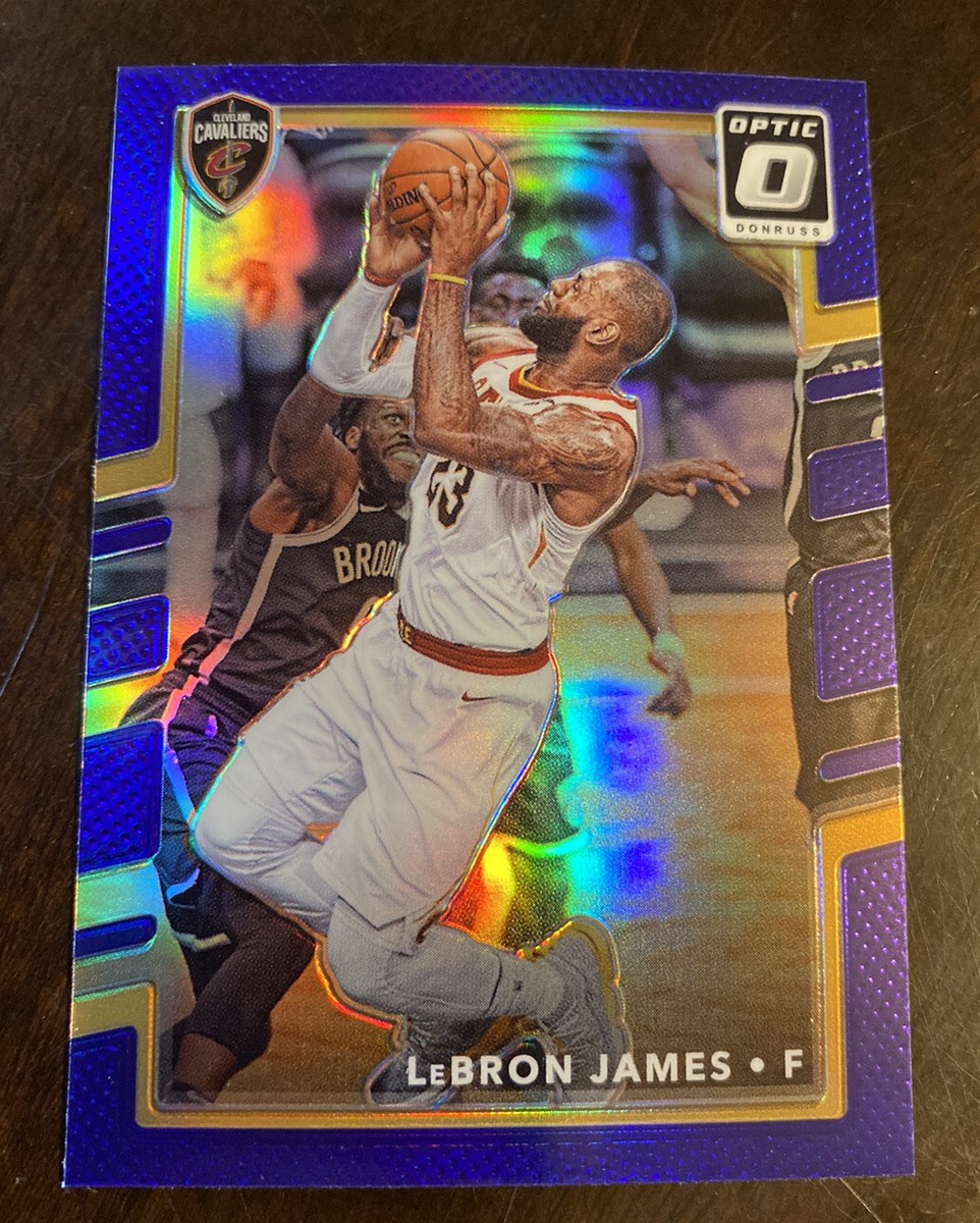 1*5様 PURPLE PRIZM /50 LEBRON JAMES 2017-18 PANINI DONRUSS OPTIC #27 LEBRON JAMES PURPLE PRIZM