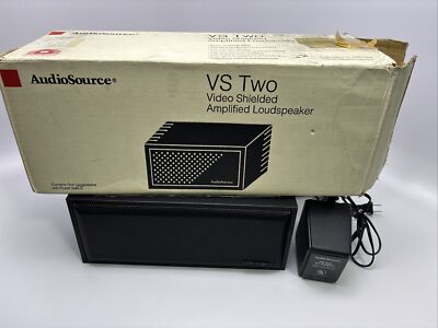 AudioSource Model VS Two Powered Speaker Video Shielded Amplified Loudspeaker