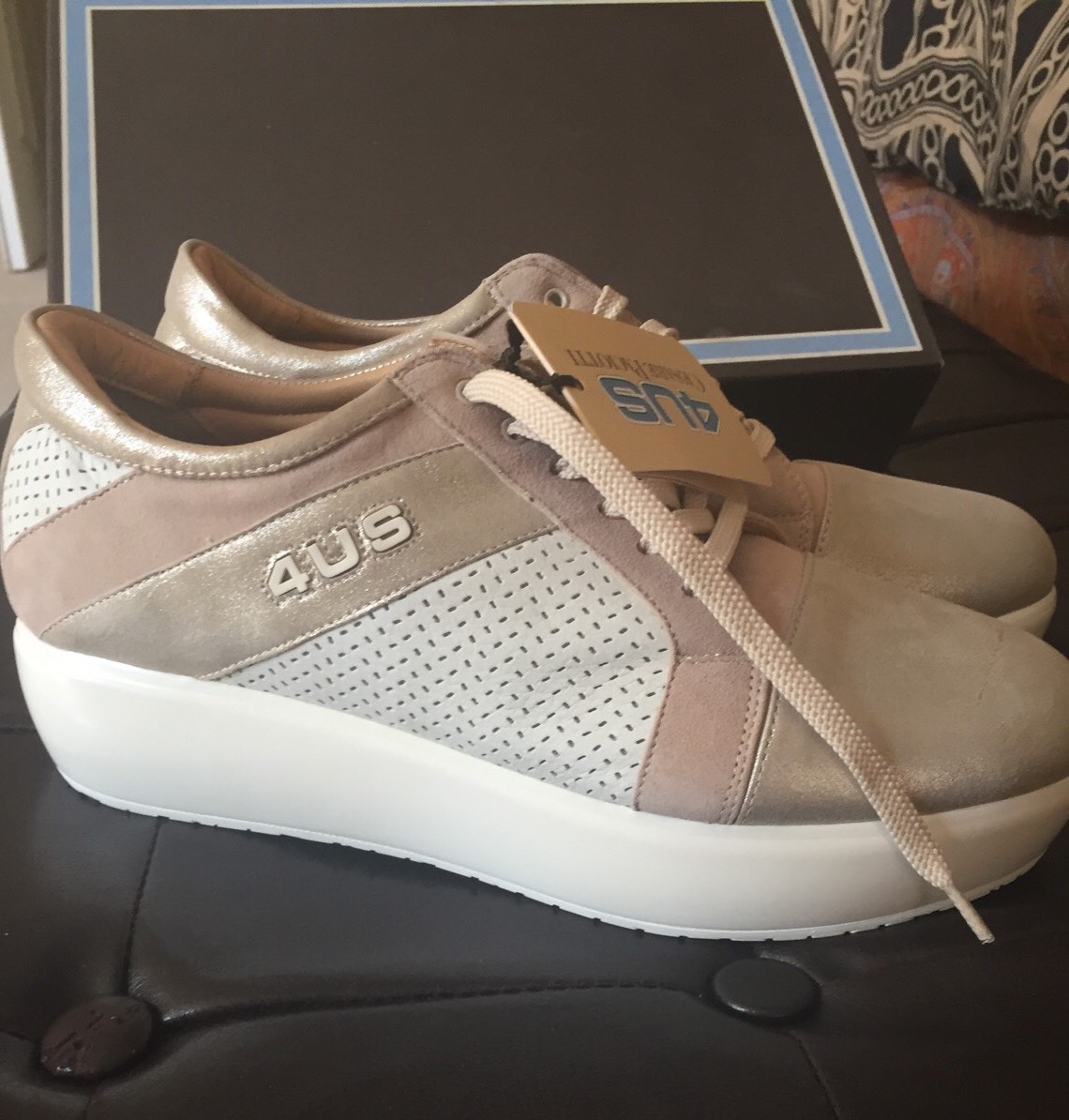 4US Cesare Paciotti Sneakers Size:40(it)-usa9 NWB | eBay