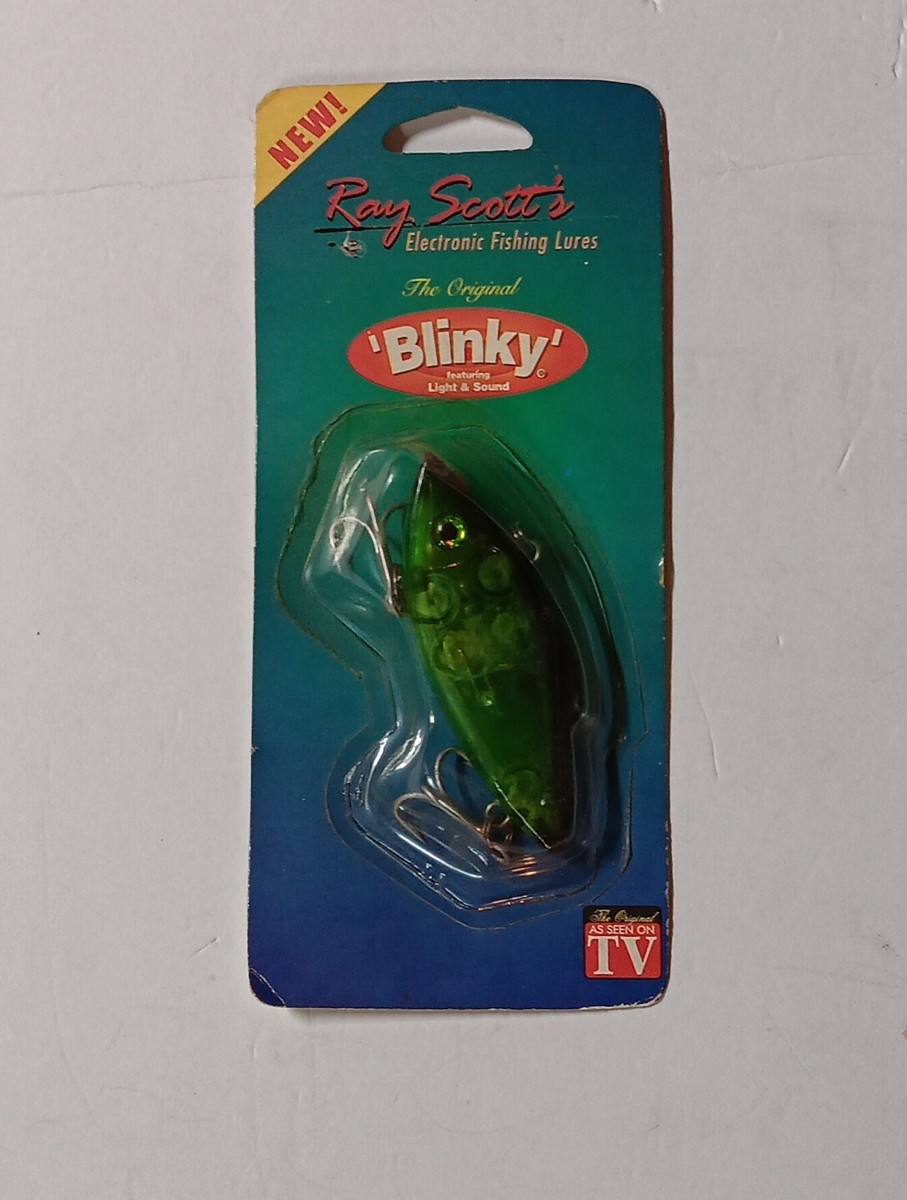 blinky fishing lure 1 Vintage Ray Scott's Electronic Fishing LureThe Original Blinky 5/8 oz....
