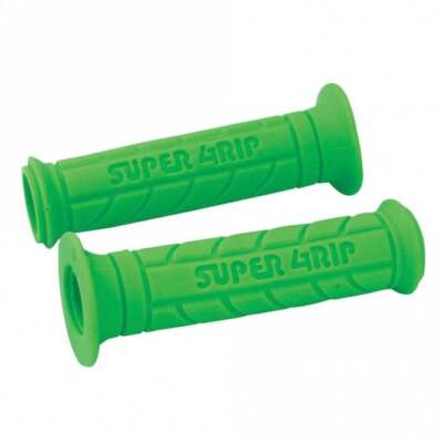 Bike It Universal Motorcycle 125mm Super Grip Handlebar Grips - Green