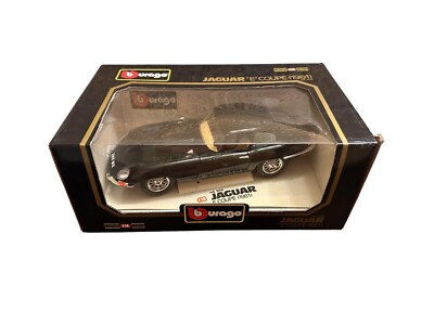 Bburago 3018 Jaguar E Coupe Sportwagen 1961 silbergrau 1:18 G008 | NEU & OVP
