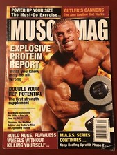 MUSCLEMAG 2007 December #307 Greg Jones Cover! Robert Kennedy Vintage Collection