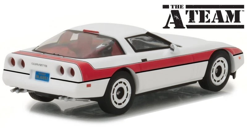 CHEVROLET Corvette C4 - 1984 - A-Team - Greenlight 1:43 - Bild 2 von 4