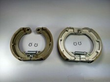 Vespa Front Rear Brake Shoe Pair With Spares PX LML T5 - 10 Inch 