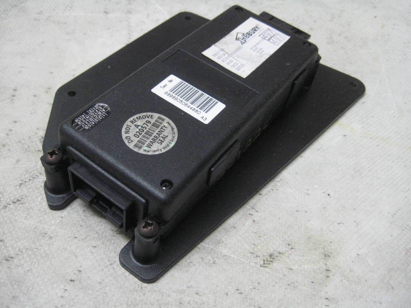 2005 Bentley Continental GT FS Nokia Cu 3W0971262K Telematic Phone Control Panel