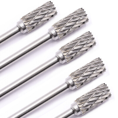 5x VHM Schaftfräser 6mm Frässtifte Fräser Gravur für Dremel Proxxon
