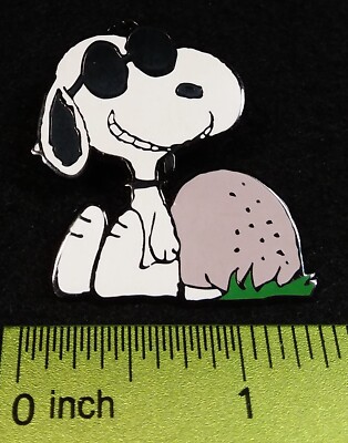 Joe Cool - Snoopy Wearing Sunglasses - Peanuts Pin | eBay