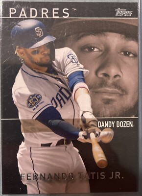 Fernando Tatis JR 2020 Topps Player Highlights Black /299 Dandy Dozen #FTH-10