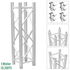 1 Meter (3.28FT) 11.4"x11.4" 1000x290x290mm Heavy Duty Square Box Truss Segment