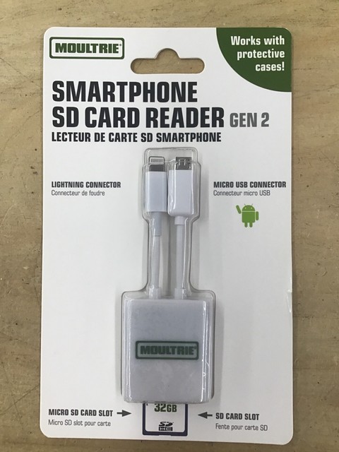 Moultrie Smart Phone SD Card Reader Gen 2 mca 13376 For Sale Online EBay