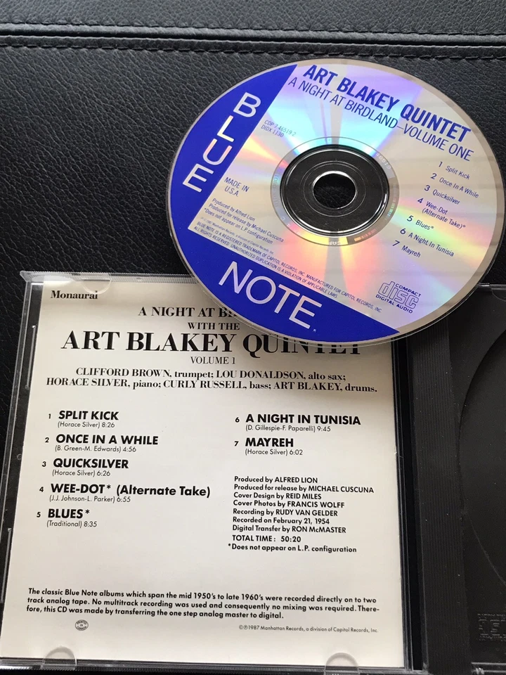 2 CDs : ART BLAKEY’s Jazz Messengers Thelonious Monk+ A Night At Birdland, - Bild 4 von 4