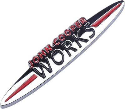 Auto Styling 3D Metall Front Grill Emblem Aufkleber für Mini Cooper S John Works
