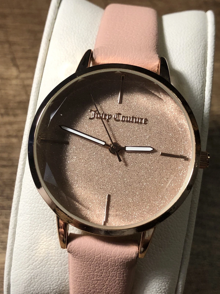 Juicy couture 2025 watches leather strap