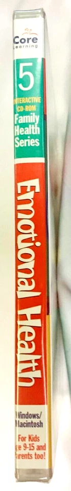 Family Health Series Emotional Health Teens Pre-Teens- WIN-MAC CD-ROM NEW - Image 3 of 4