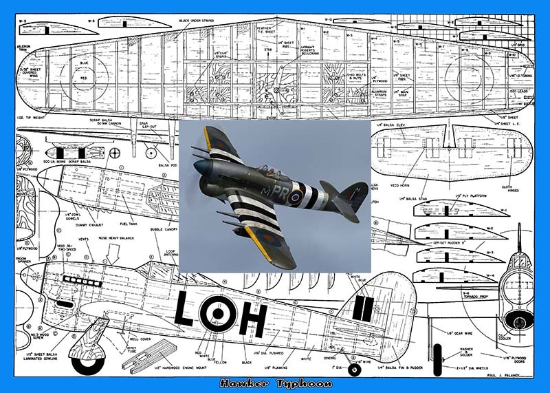 Hawker Typhoon Model