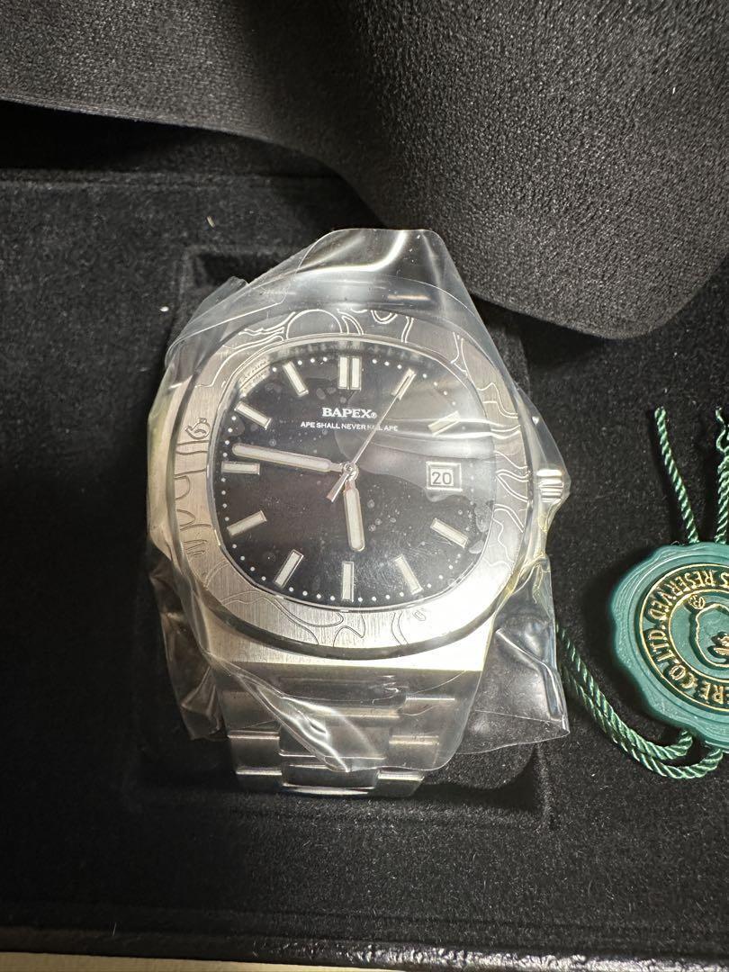 BAPE Type 10 Bapex 1 Black Luxury Sports Watch - , With BAPE Type 10 Bapex 1 Black Luxury Sports Watch - , With