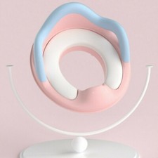 Baby Potty Training Toilet Seat Cushion Handle Splash Guard Fixed Strip
