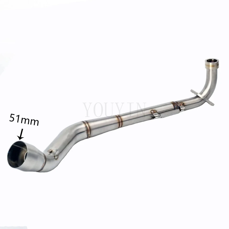 For Honda Grom MSX 125 2013-2024 Motorcycle Exhaust System Header Muffler Pipe - Image 2 of 4