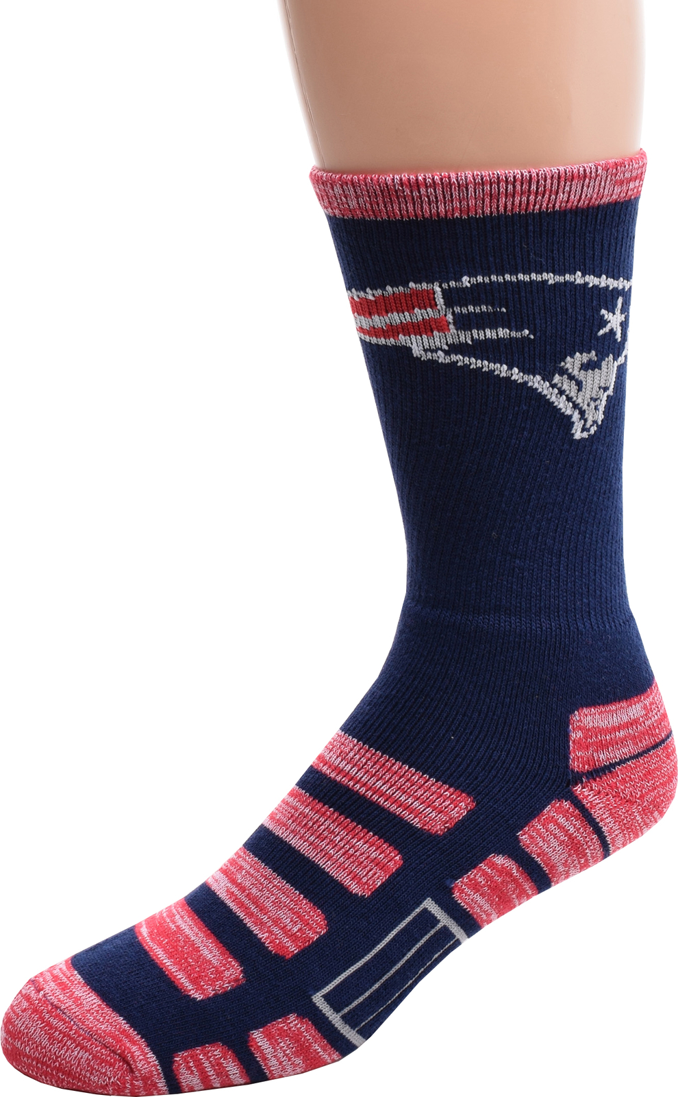 New England Patriots Patches Socks Large 2590₽