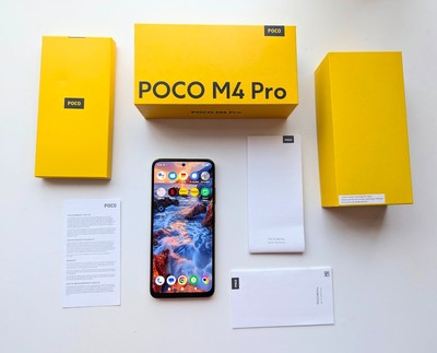 Xiaomi POCO M4 Pro 256GB LTE Dual-SIM gelb fast NEU UK Verkäufer