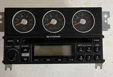 2001-2008 Hyundai Tiburon Factory Radio Cd  And Metric Gauge Pod 94300-2C000 OEM