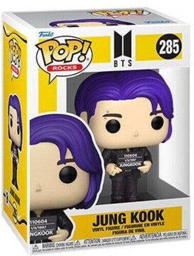 Bts - Funko Pop! Rocks: Bts S3 - Jung Kook De Mantequilla [Juguete Usado Muy Bueno] Vinilo