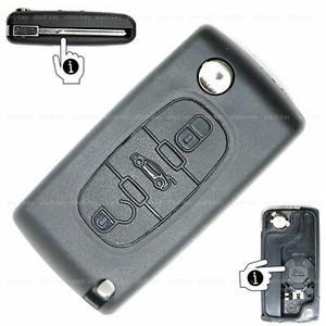 Klapp Schlüssel Gehäuse HU83 Für Peugeot Expert RCZ 308 207 307 Citroen