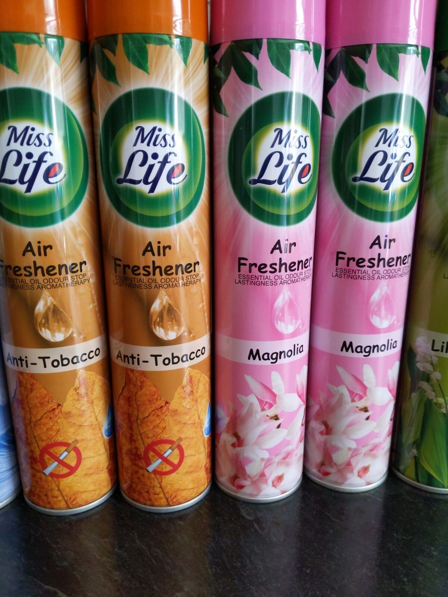 anti tobacco essential oils 10 MISS LIFE ESSENTIAL OIL AIR FRESHENER ODOUR STOP AROMATHERAPY