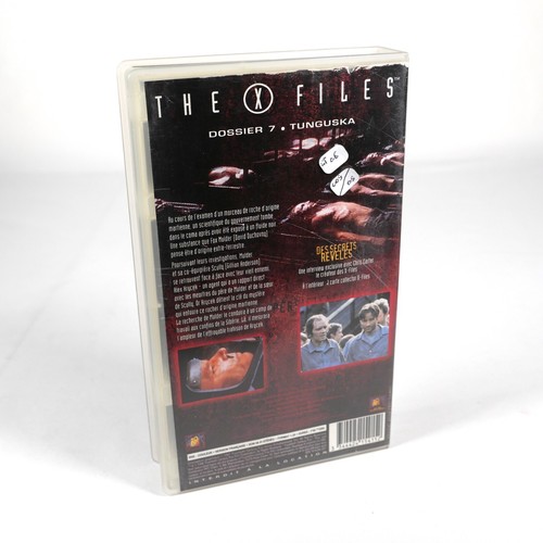 Cassette Tape Video VHS THE X-FILES Dossier 7 Tunguska 20th Century Fox 1997 VF - Photo 3/7