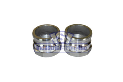 Male Adapter x Female NPT | 2'' | Type A | Aluminum | 200A | 2 PK | Free Shipping