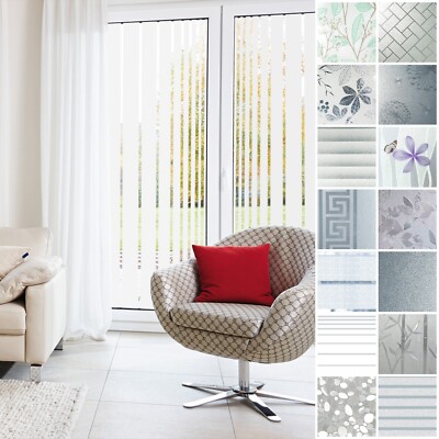Fensterfolie Sichtschut Selbsthaftend Folie Milchglas Statisch Fenster Glasdekor