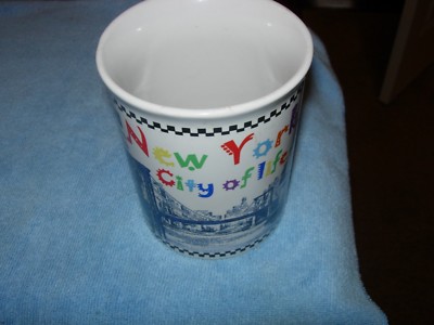 SCI - NY Official Mug ''New York - City Life'' Cityscape (Multi-Color)