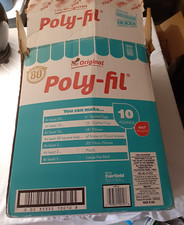 OPEN Fairfield PF-10 The Original Poly-Fil Premium 100 Fiber Fill, 7 lb REMAINS