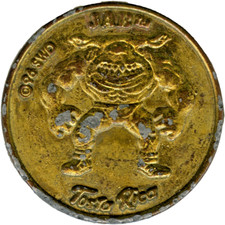 ☆ ☆ SPAIN • TOKEN STREET SHARKS GAME ☆ 50 TIBUDOLARES • JAB ☆ TOSTA RICA  ☆C7401